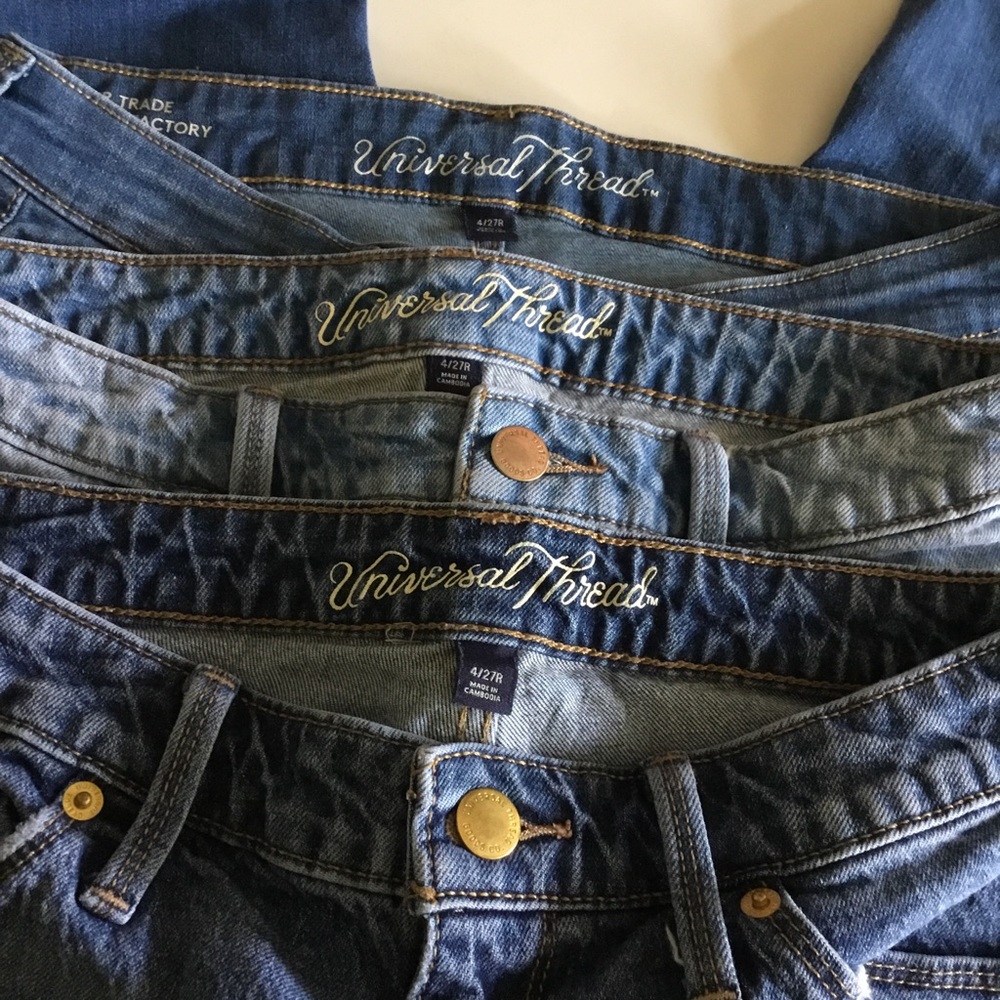 UNIVERSAL THREAD 3 PIECE DENIM BUNDLE